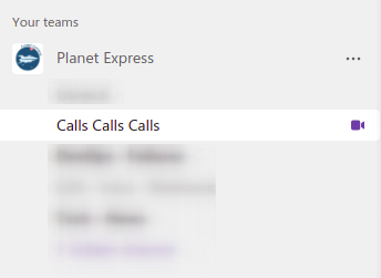 Teams Calls