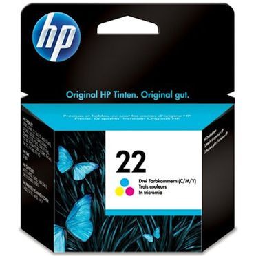 HP 22 Cyan/Magenta/Gelb Original Druckerpatrone