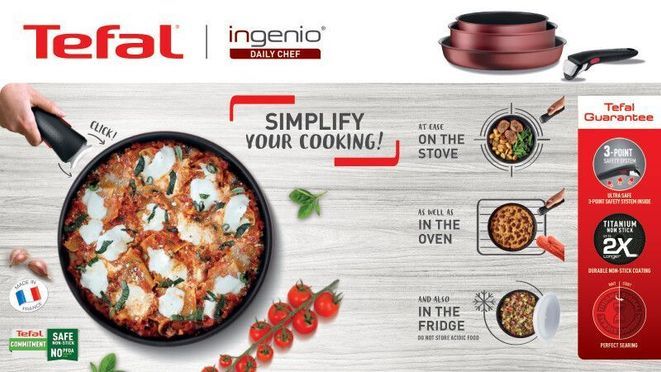 Ingenio Daily Chef 15-teiliges Set, L76299