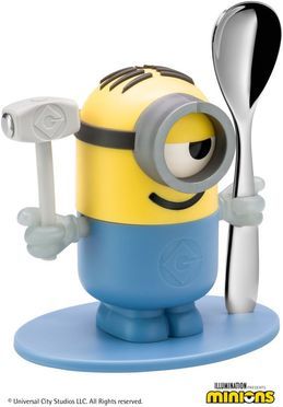 Eierbecher Minions® mit Löffel