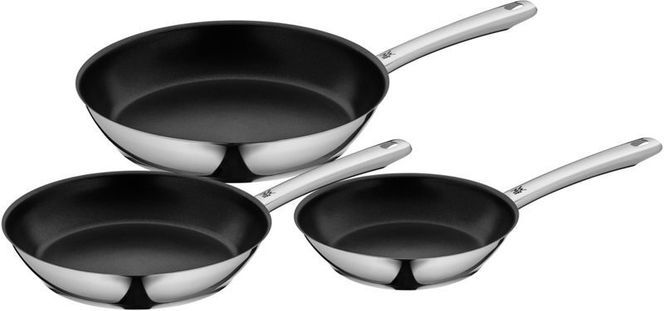 Nordic Profi Bratpfannen-Set, 3-teilig, 20, 24 und 28 cm