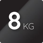 8 kg Fassungsvermögen