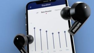 Philips Kopfhörer App. Benutzerdefinierte Klangsteuerung