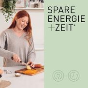 Bis zu 53 % Energie und 40 % Zubereitungszeit sparen