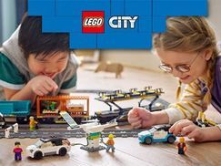 Den erstaunlichen LEGO® City Güterzug entdecken