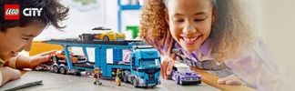 Autotransporter-Spielset für Fahrzeuge