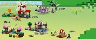 Weitere LEGO® Minecraft® Sets zum Sammeln und Kombinieren