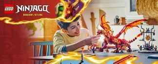 Fantastisches LEGO® NINJAGO® Drachen-Spielzeugmodell