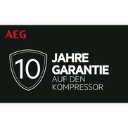 10 Jahre Garantie auf den Kompressor.