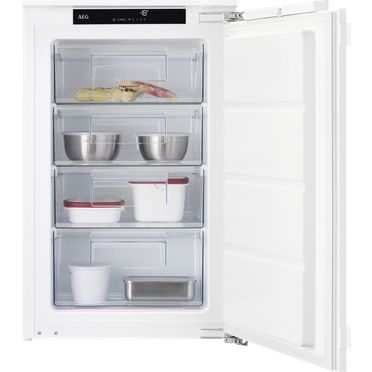 AEG NAB6L88EF Einbau-Gefrierschrank / 880 mm / 98 L / LowFrost – weniger Eisbildung / Festtür