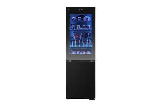 InstaView® Kühl-Gefrierkombination | Essence Black Steel | 4,3” Touch LCD Display | GBG7190CEV