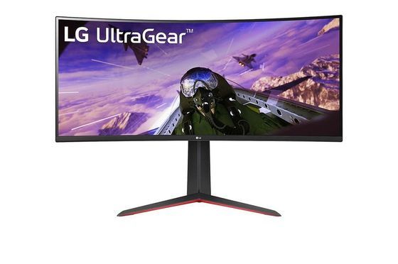 LG UltraGear™ 34 Zoll 21:9 Curved WQHD Gaming Monitor | 160Hz, 1ms (MBR), HDR10