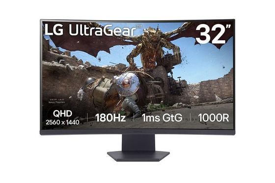 32” LG UltraGear™ QHD Curved Gaming Monitor