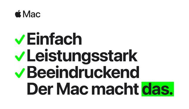 Vielseitig und intuitiv von Grund auf – der Mac ist leistungsstark, aber leicht zu bedienen.