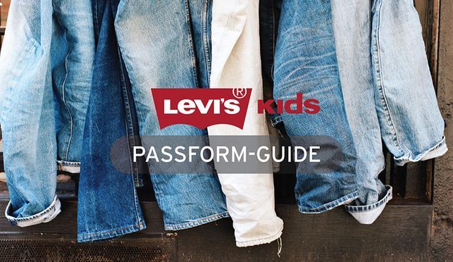 Der Levi‘s® Fitguide für Jungen