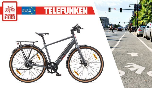 Telefunken Pedelec Urban UH220 - leichtes Tourenfahrrad