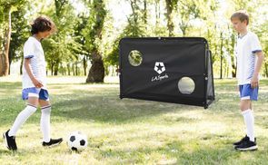 2in1 Fußballtor und Torschusswand