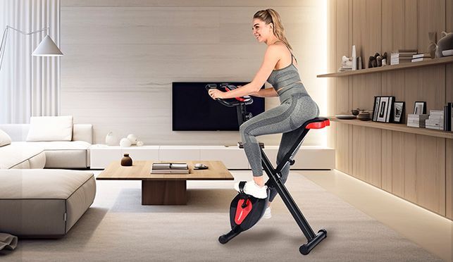 Klapp-Heimtrainer X-Bike