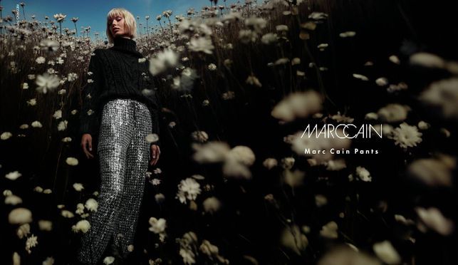 Die neue Kollektion " Velvet x Glitter " von Marc Cain Pants