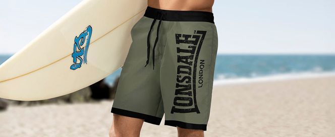 Coole Boardshorts von Lonsdale für dein perfektes Strand-Outfit