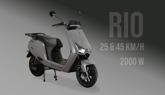 GreenStreet Elektroroller Rio, 2000 W, 45 km/h