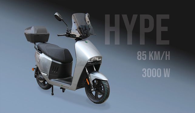 GreenStreet Elektroroller HYPE, 3000 W, 85 km/h