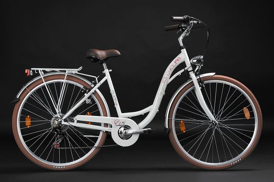 Damenfahrrad 28 Zoll » Eden « weiß 6 Gänge KS Cycling