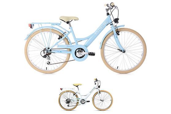 Kinderfahrrad 24'' Toscana blau 6 Gänge RH 36 cm KS Cycling