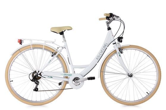 Damenfahrrad 28" Toscana weiß RH 48 cm 6 Gänge KS Cycling