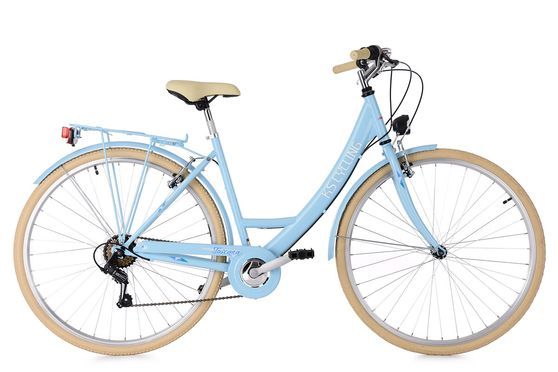 Damenfahrrad 28" Toscana blau RH 48 cm 6 Gänge KS Cycling