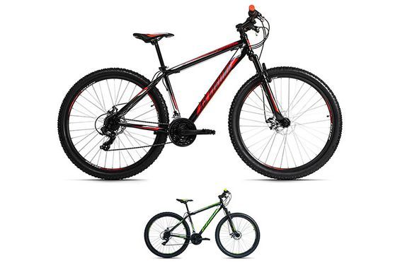 Mountainbike Hardtail 29'' Sharp schwarz-rot RH 46 KS Cycling