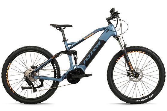 TOTEM E-MTB Fully 29" Carry Pro Mittelmotor 80NM / 20Ah grau-schwarz