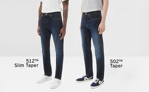 LEVI'S® TAPER – oben weiter, unten schmaler