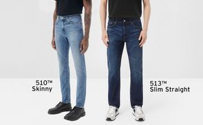 LEVI'S® SKINNY & SLIM – Fits mit schmaler Beinform