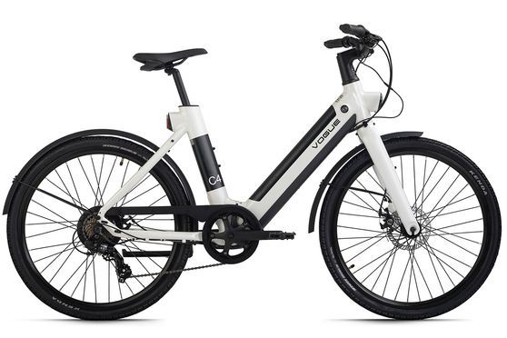 VOGUE E-Citybike 26" C4 Heckmotor Glacier White 7 Gänge Akku 36V / 9,6Ah