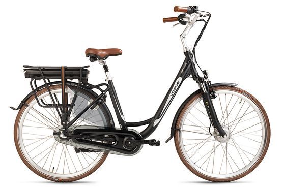 E-Bike City Vogue Elektrofahrrad Basic 28" Pedelec schwarz 250W 36V/13Ah