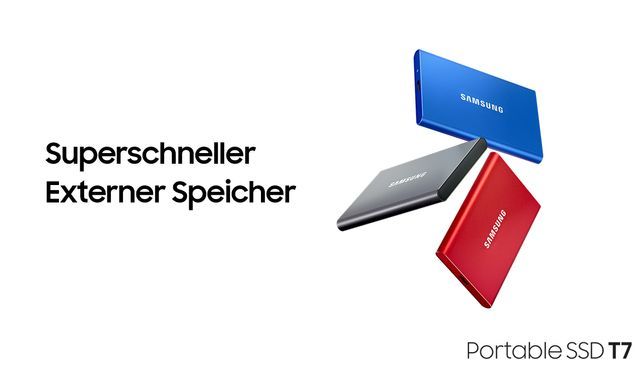 Portable SSD T9: Samsung verdoppelt den Durchsatz der externen USB