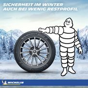 Sicherheit im Winter auch bei wenig Restprofil.