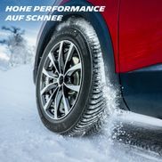 Hohe Performance auf Schnee