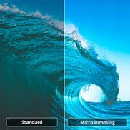 Micro Dimming maximiert die Bildqualität