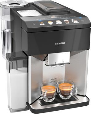 Kaffeevollautomat, EQ500 integral, Edelstahl, TQ507D03