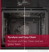 Pyrolyse und Easy Clean sind ein gutes Team.