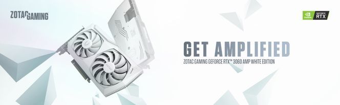 ZOTAC GAMING GeForce RTX 3060 AMP White Edition