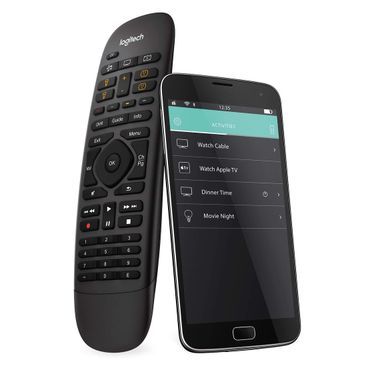 Logitech Harmony Companion Einfache Haussteuerung für Unterhaltungs und Smart Geräte, Schwarz