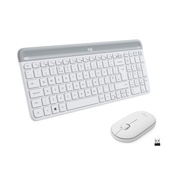 Slim Wireless Keyboard and Mouse Combo MK470