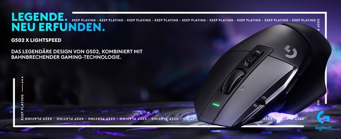 G502 X LIGHTSPEED Wireless Gaming Mouse