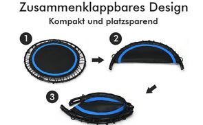 Klappbares & tragbares Trampolin