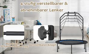 4 stufig verstellbarer Griff