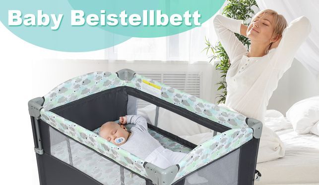 COSTWAY Baby Beistellbett