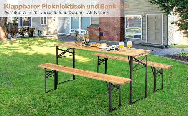 COSTWAY Picknicktisch